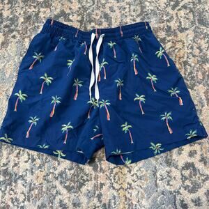 Chubbies Men's 5.5" Inseam Swimtrunks- Medium- Palm Tree